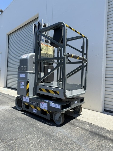 2021 JLG JLG 20MVL — electric indoor vertical mast lift for sale — lifted position