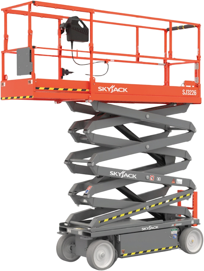 Genie and Skyjack electric scissor lifts for sale in Oakland, CA