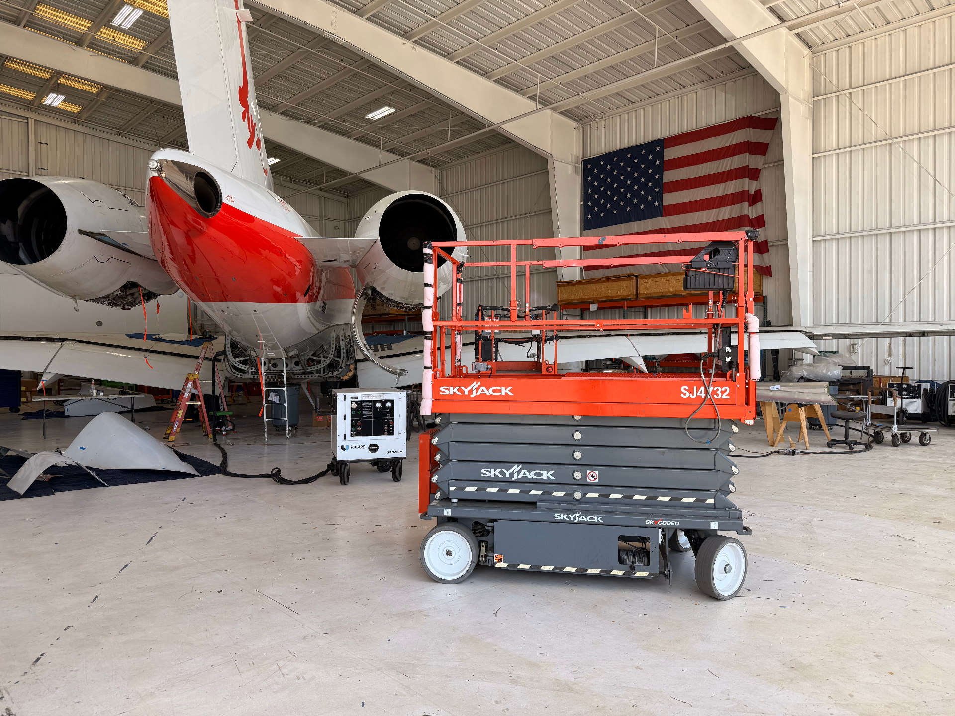 Skyjack SKYJACK SJIII 4632 — 46 ft electric indoor scissor lift for sale