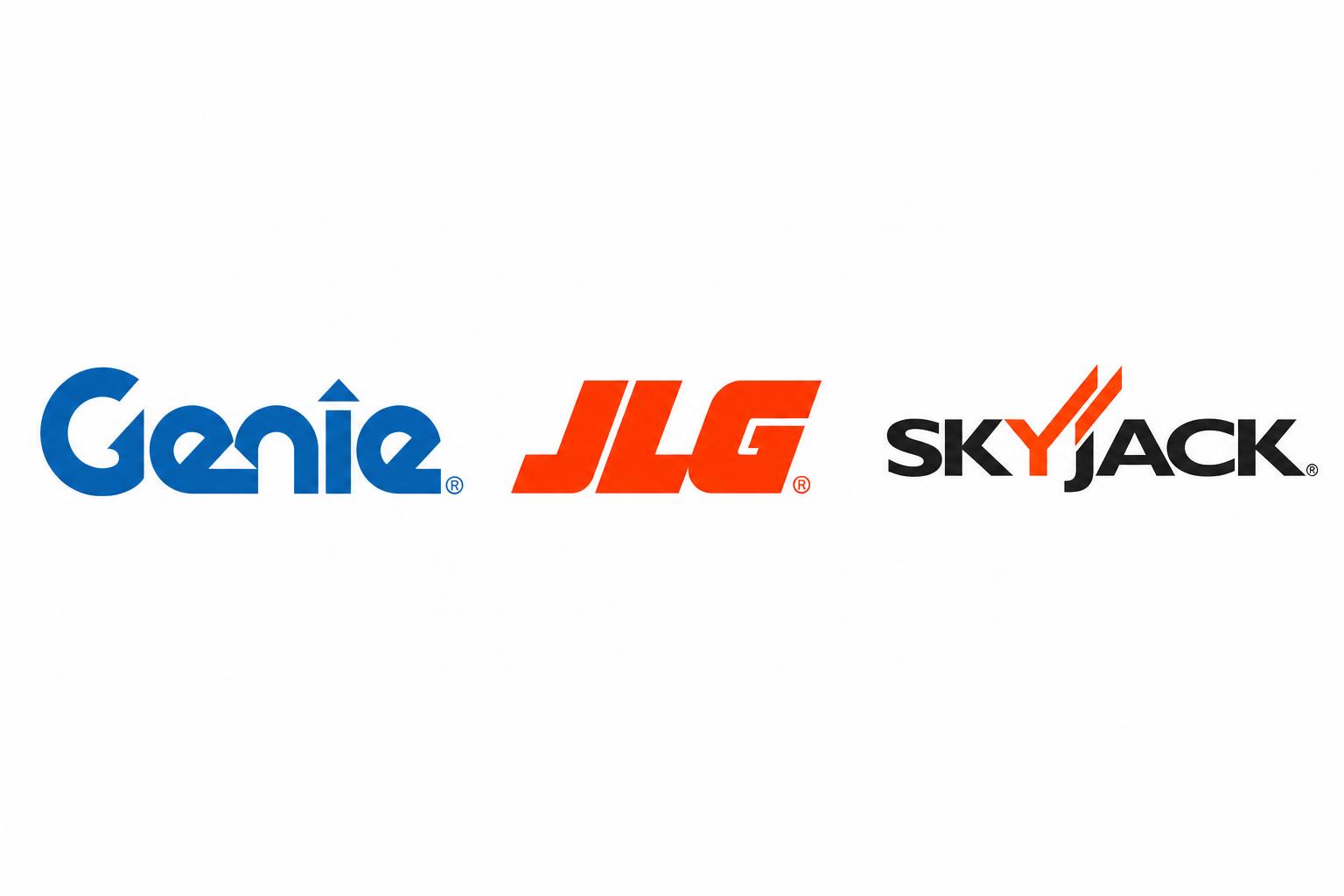 Authorized dealer brands — Genie, Skyjack, JLG
