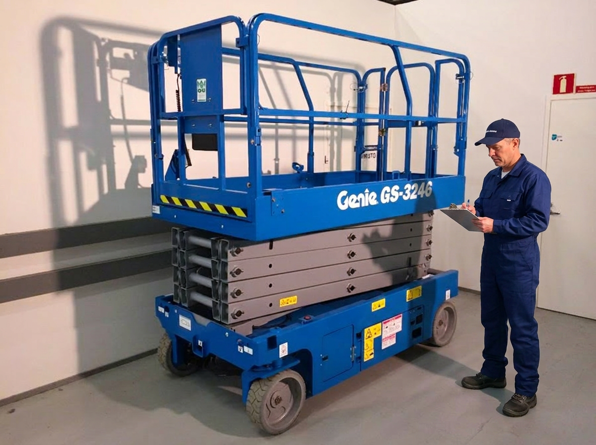 Aerial lift service and preventive maintenance